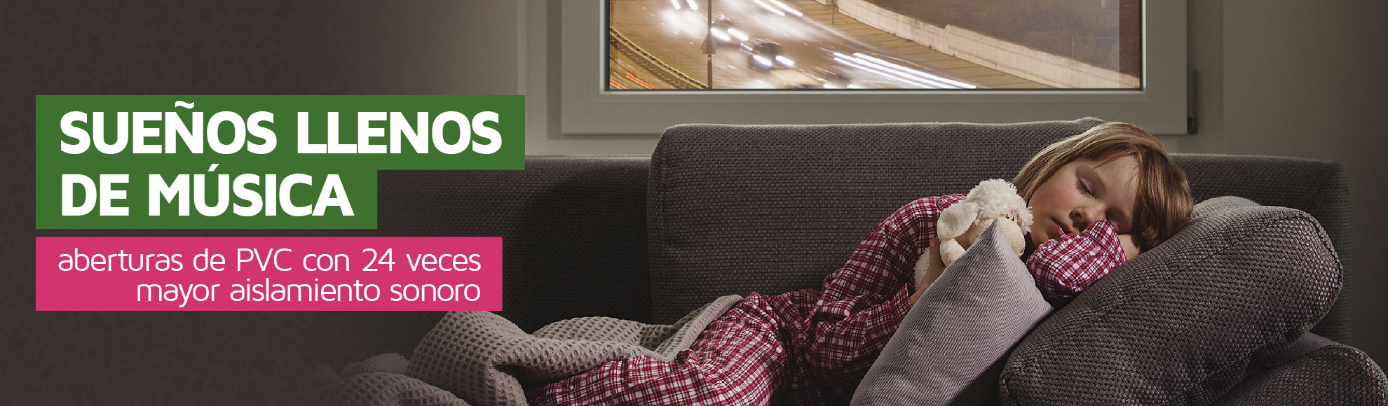 Ventanas de PVC, Tecnología al sevicio de la aislación acústica